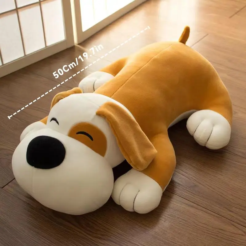 Cute Dog Plush Toy, Stuffed Animal Plushie, Soft and Comfy Plush Cushion, Lovely Pillow for Kids and Adults, Fun Gifts for Children, Home Decorations 1