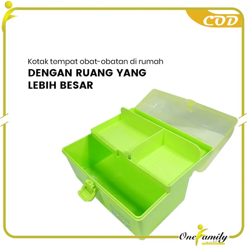 COD OFM C831 Kotak Mainan Perkakas Box Organizer Storage Penyimpanan Multifungsi Dengan Tutup 1