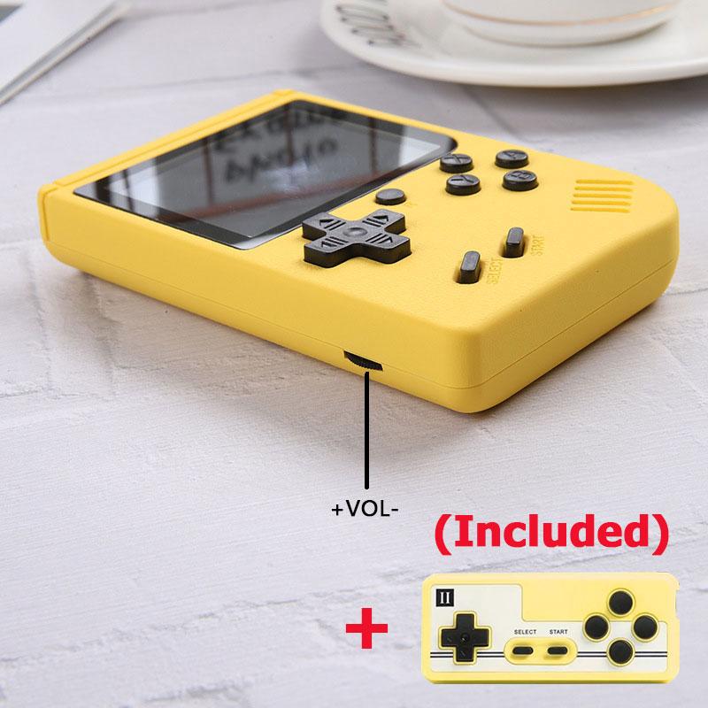 5 Color 500 Games Video Console Mini Portable 8-bit Handheld Game Player Retro AV Out LCD Gaming Consoles with Controller for TV - Image 5
