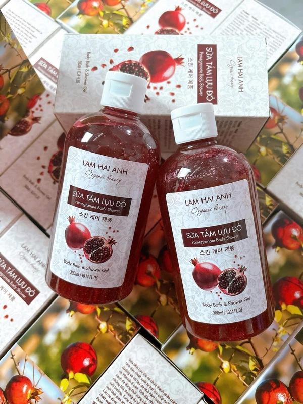 Product Introduction of Sữa Tắm Body Lựu Đỏ Lam Hai Anh 8