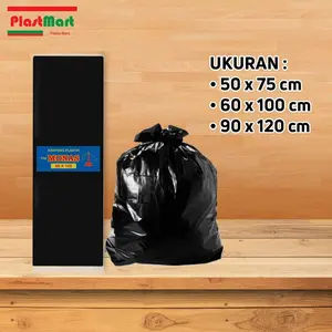 Kantong Plastik Sampah HD Monas Hitam