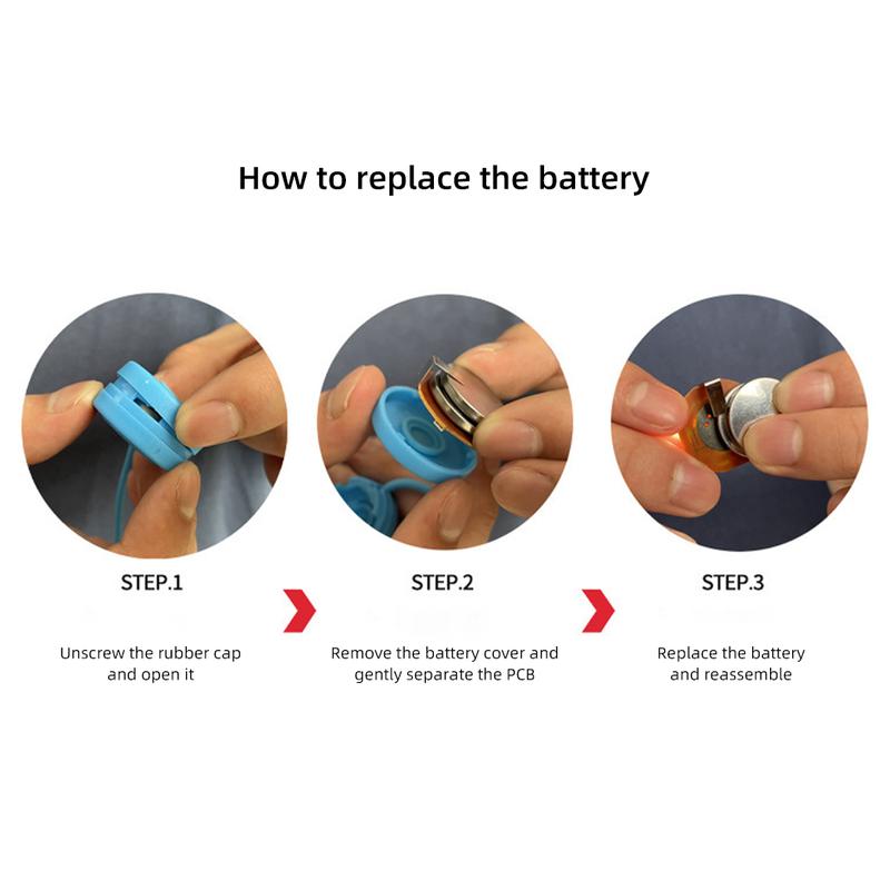 Outdoor Silicone Backpack Warning Light Mini Bicycle Light For Night Riding Easily Bicycle Safety Light Rear LED Taillight For Cycling #471419 5