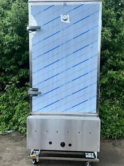 Tủ Nấu Cơm Hấp Chả Giò Hải Sản Dùng Ga 4