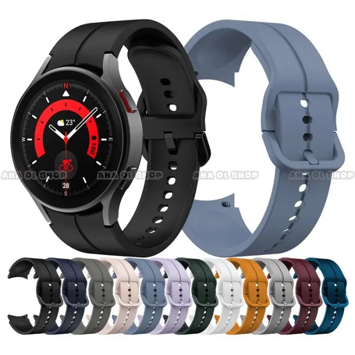 Strap Silicone Samsung Galaxy Watch 5 40 44MM Watch 5 Pro 45MM Watch 4