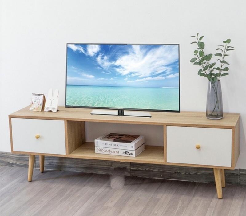 Tủ kệ để tivi. Để đồ phòng khách, phòngg ngủ, phòng làm việc. Gỗ MDF cao cấp. Chân gỗ Sồi.