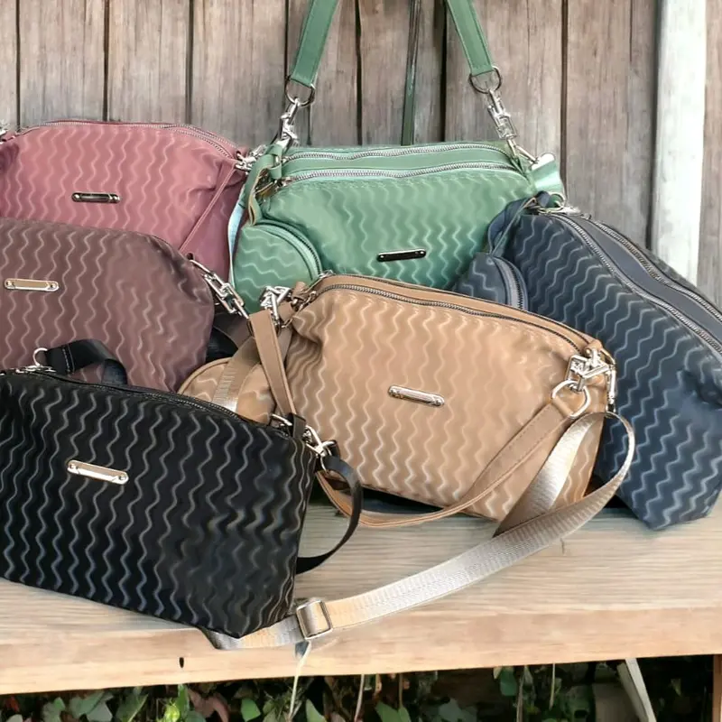 Tas Selempang Wanita Madenaa 2Resleting Free Dompet Kerang Imut Terbaru 5