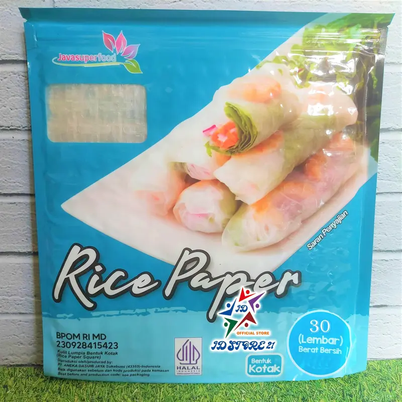 Halal - Java Super Food Kulit Lumpia Rice paper 30 Lembar 3