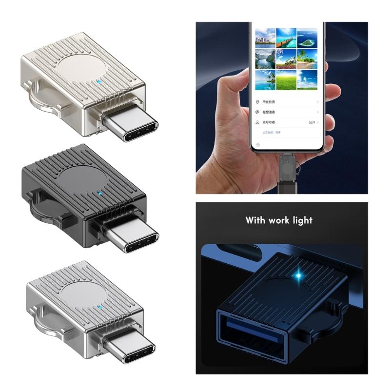 Product Introduction of Suitable for Apple OTG adapter, external USB 3.0 converter connection, USB reading, mobile phone USB transfer Cellphone Smartphone 1