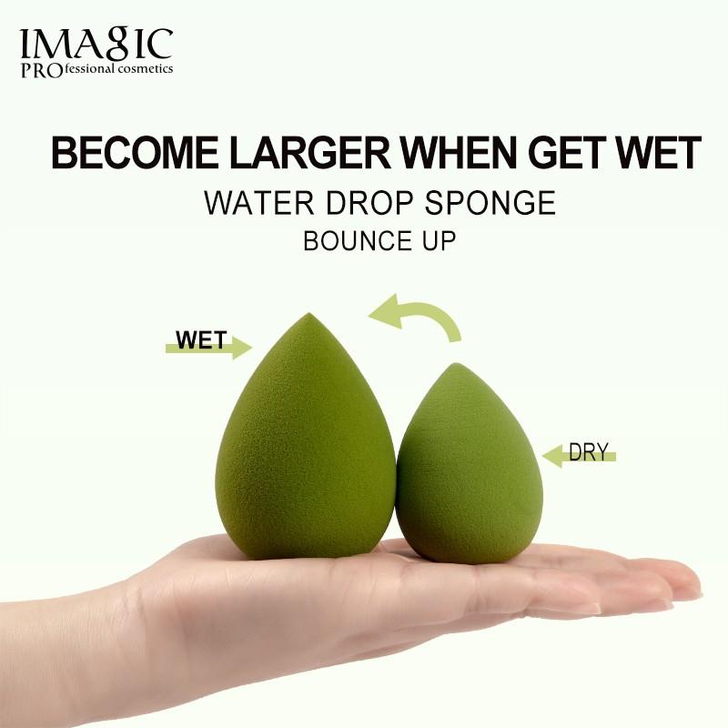 Product Introduction of Imagic beauty sponge puff water drop shape soft blending makeup tools 5