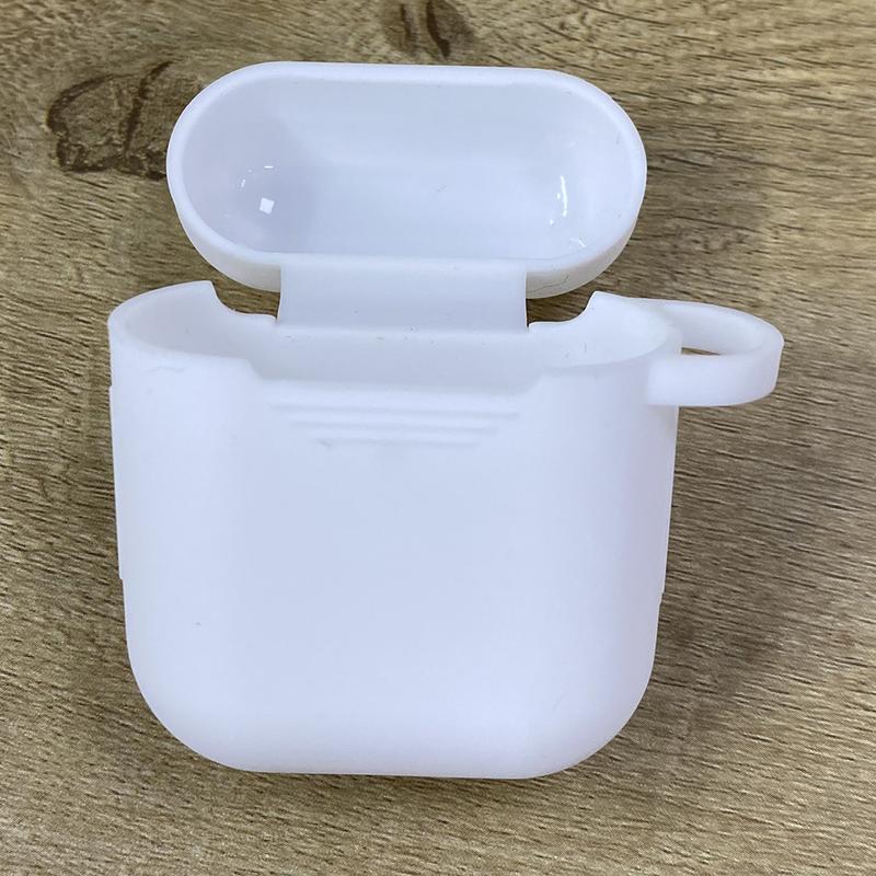 Vỏ AirPods, Tương thích với AirPods 3, Vỏ tai nghe Apple màu cầu vồng, Vỏ silicon màu Trơn có Móc, Phát hành năm 2025 6