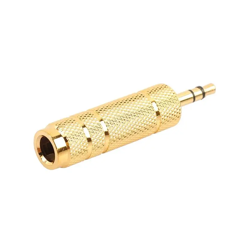 Konektor / connector Aux Jack 6.5mm ke 3.5mm - Headphone Jack Adapter 3.5mm (1/8) to 6.5mm (1/4) Stereo 2