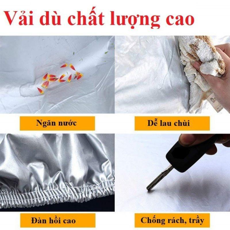 Bạt Phủ Ô Tô Vải Dù Honda CRV, Brio, City, HRV, Accord, Civic, Jazz chống nóng, chống nước tuyệt đối, có phản quang 7