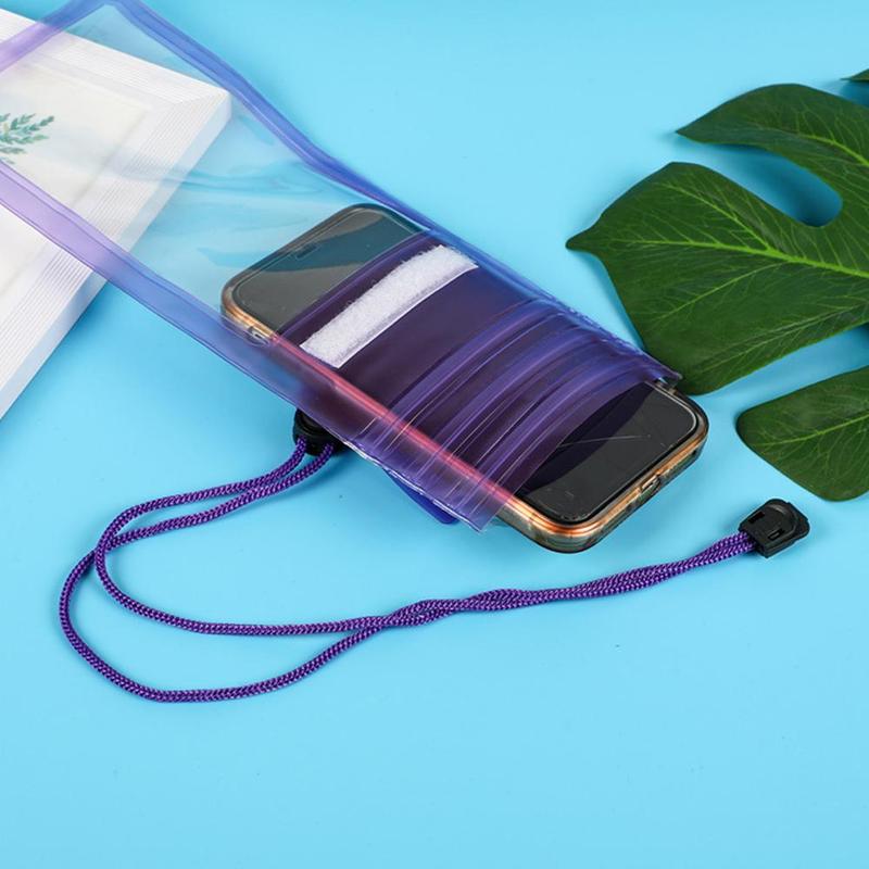 Product Introduction of Transparent Dustproof And Waterproof Bag For Mobile Phones, Touch Screen Swimming And Diving J3F2 36