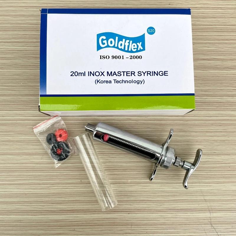 Product Introduction of Xilanh inox Goldflex 20ml Hàn Quốc Tiêm Heo, Lợn, Trâu, Bò Dễ Dàng, Lực Khoẻ 1