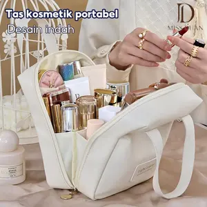 Tas kosmetik portable shell kapasitas besar dan tinggi tas kosmetik kotak