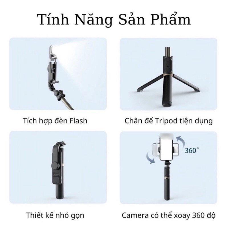Product Introduction of Gậy chụp ảnh 3 chân có đèn điều khiển từ xa Kem Phụ Kiện 9