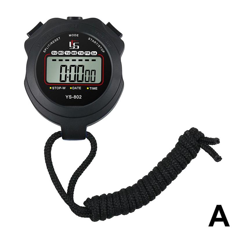 Product Introduction of Digital Stopwatch Sports Alarm Clock Running Timer And Code Referee Track Table Fitness W9E6 24