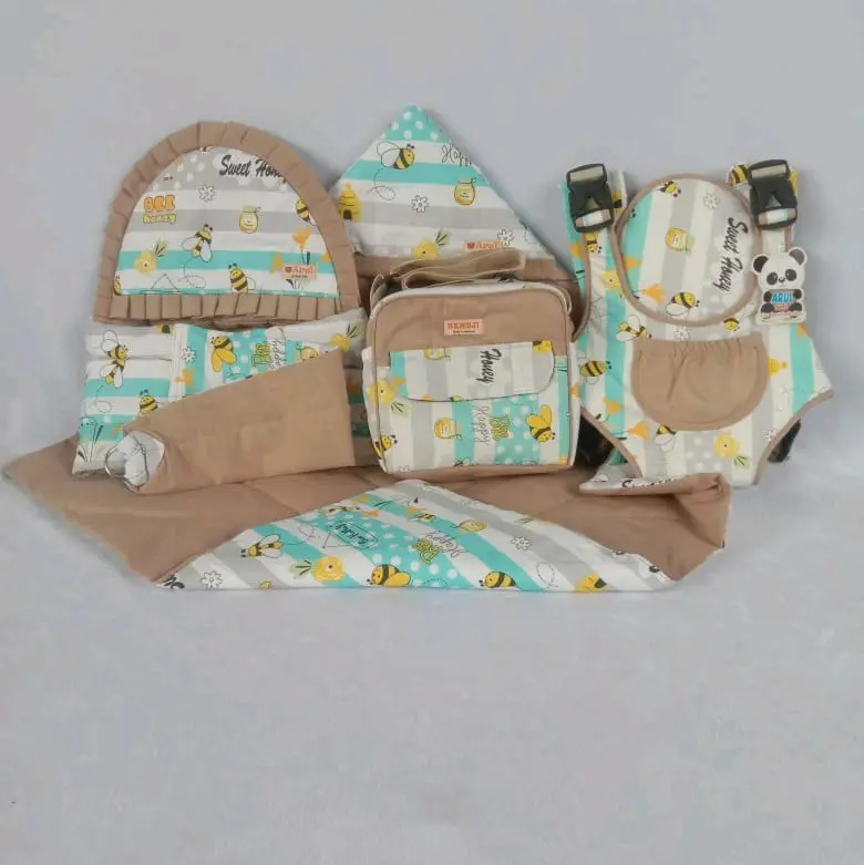 Paketan Hemat 4 in 1 Gendongan Samping Renda, Gendongan Depan, Selimut, Tas Kecil Bayi Balita Cewek Cowok   Perlengkapan Bonceng 8