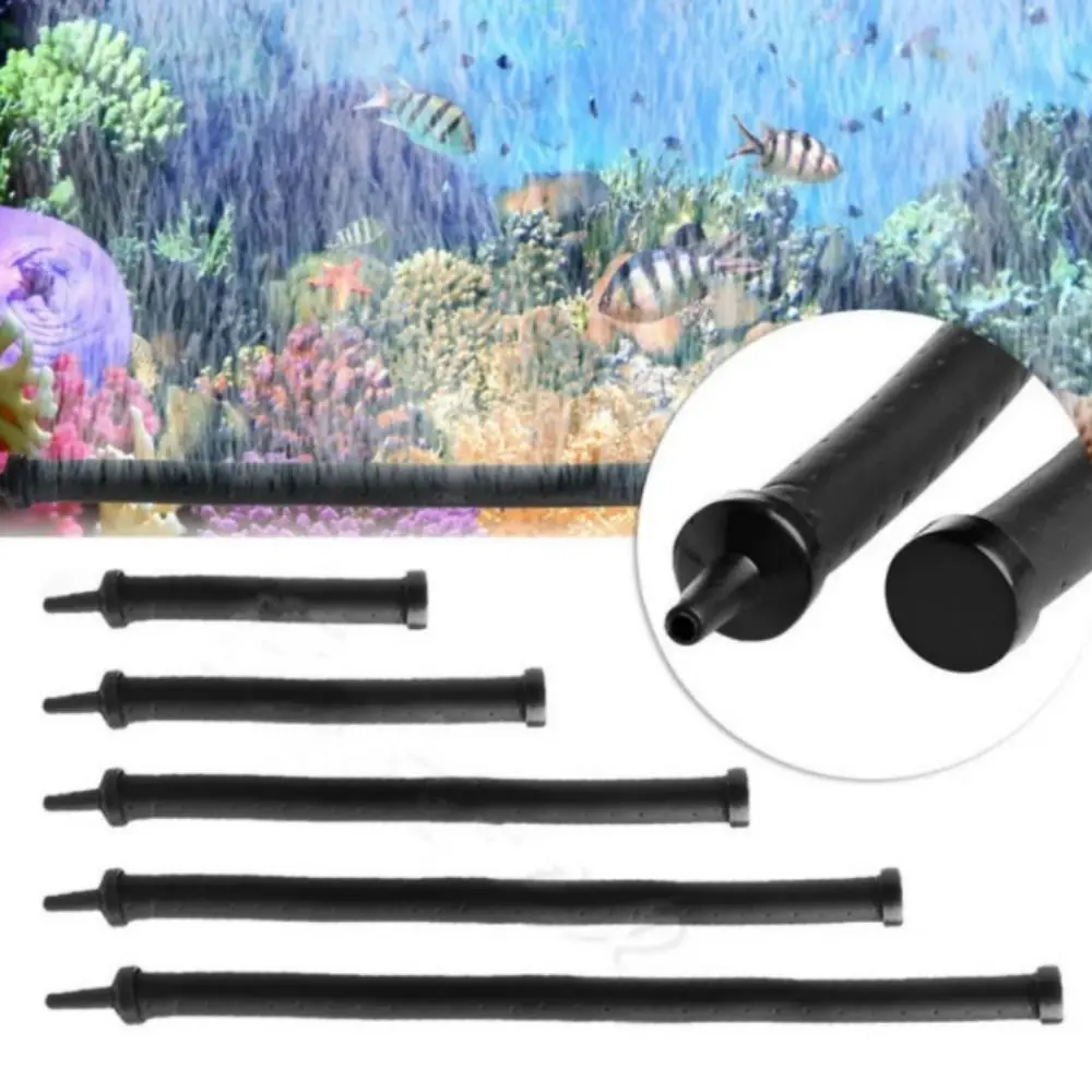 Sục Khí Bể Cá, Ống Mềm Ống 20cm-120cm, Thanh Bong Bóng Bể Cá, Linh Hoạt Và Mềm Mại, Đũa Phép Bong Bóng, Đầu Đơn / Đôi, Bong Bóng Không Khí Cao Su, Thích Hợp Cho Bể Cá Cá, Bể Cá