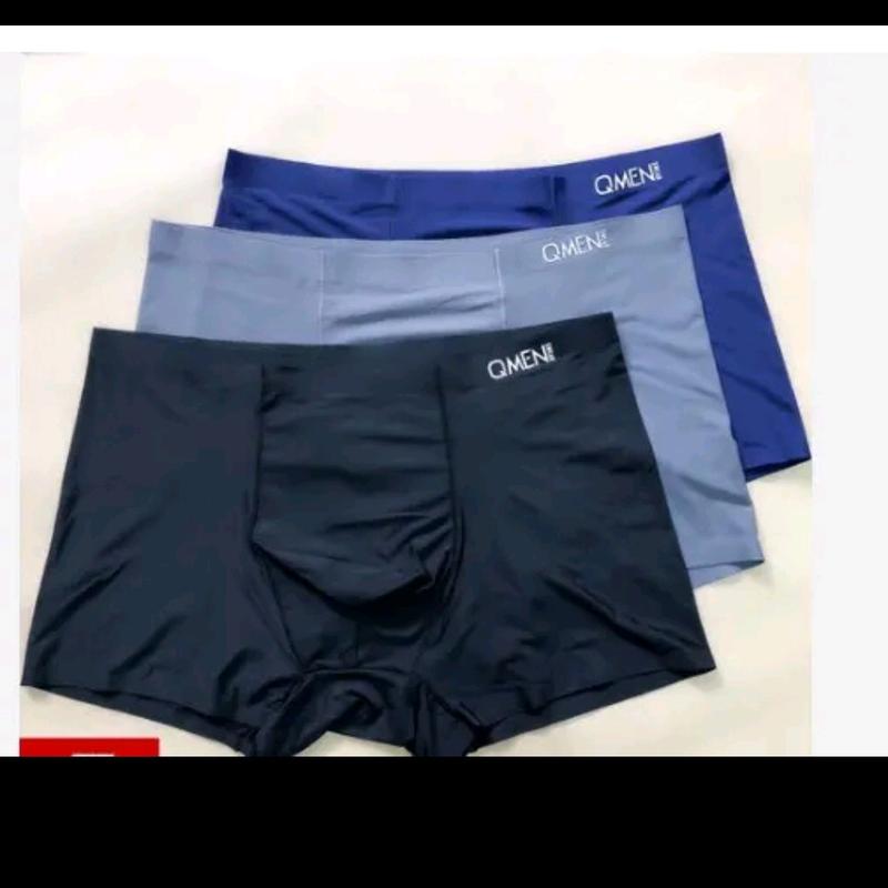 combo sét 3 quần lót su lạnh QMEN _ quân ship nam thun lạnh Menswear Boxer