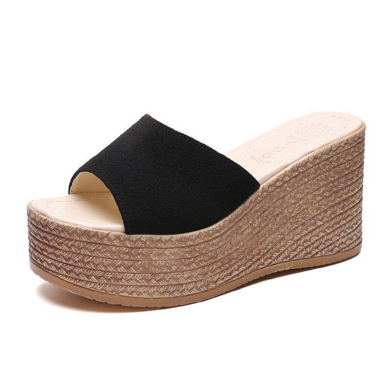 Product Introduction of MY003 Selipar Sandal Platform, Untuk Wanita, Koleksi Musim Panas, Baharu pada 2024 1