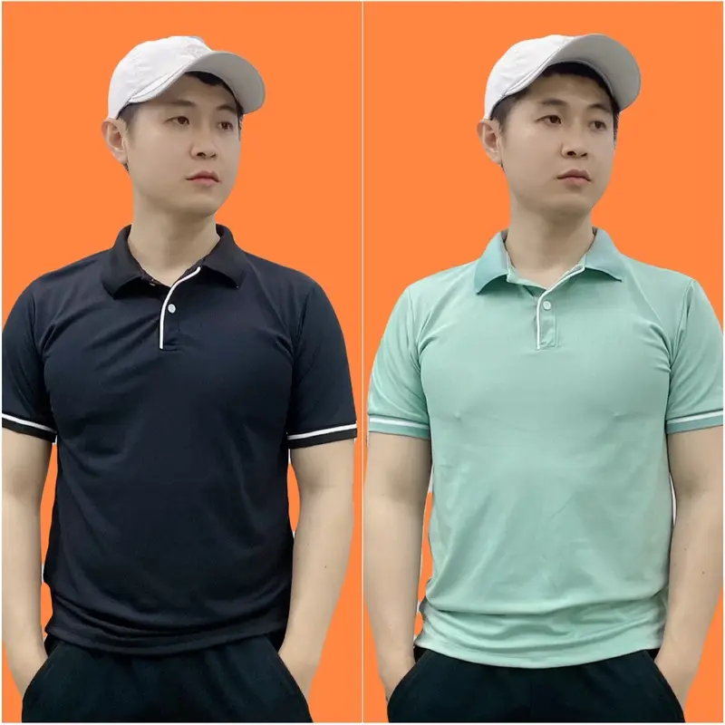 Áo Polo cộc tay Nam cao cấp vải cotton cá sấu thoáng mát, thấm hút mồ hôi (PoloGOATor) áo thun, áo cộc tay có cổ bẻ. Ngắn Tay Menswear Shirt 6