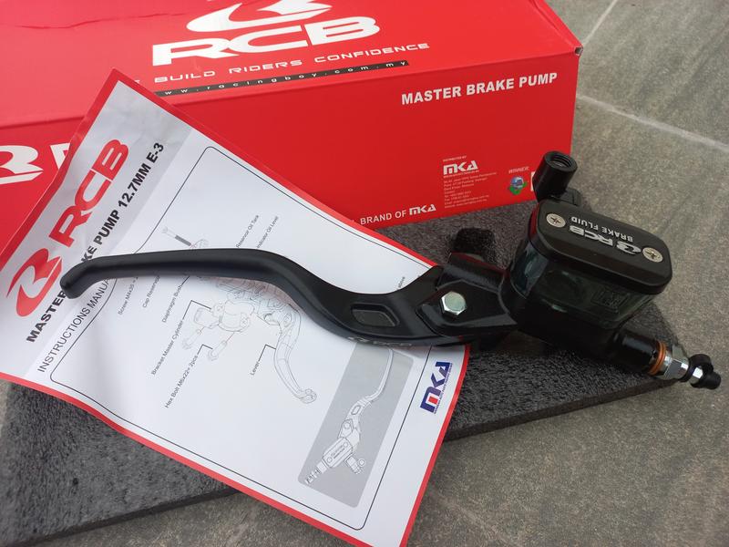  Tay thắng RCB bình dầu liền E3 mẫu vuông 12.7mm 