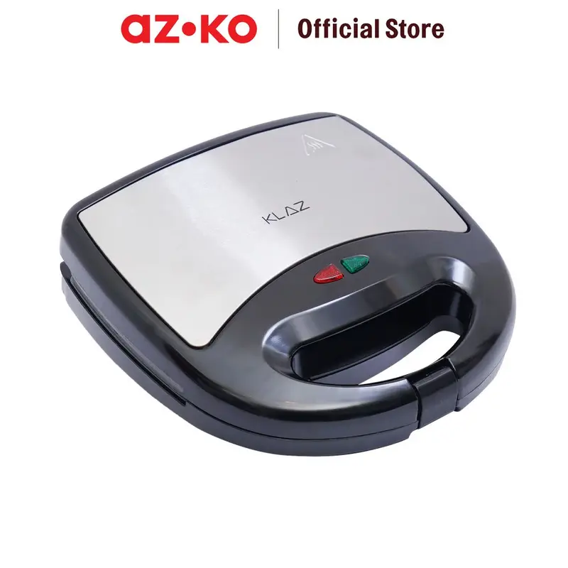 AZKO Klaz Toaster Sandwich Waffle 3 In 1 - Hitam 0