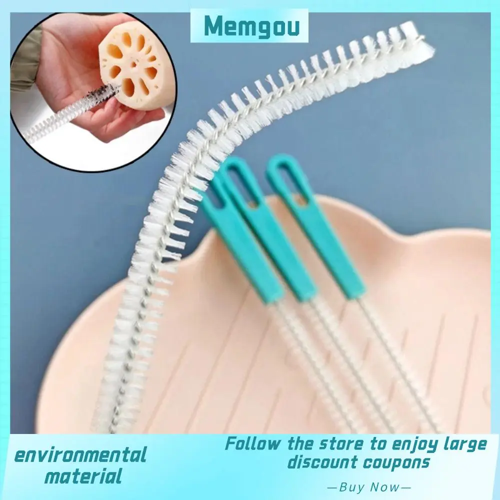 Household Cleaning Accessories 360 Degree Straw Cleaning Brush Stainless Multifunction Straw Bottle Cleaning Brushes Portable Deep Clean Scrub Brushes