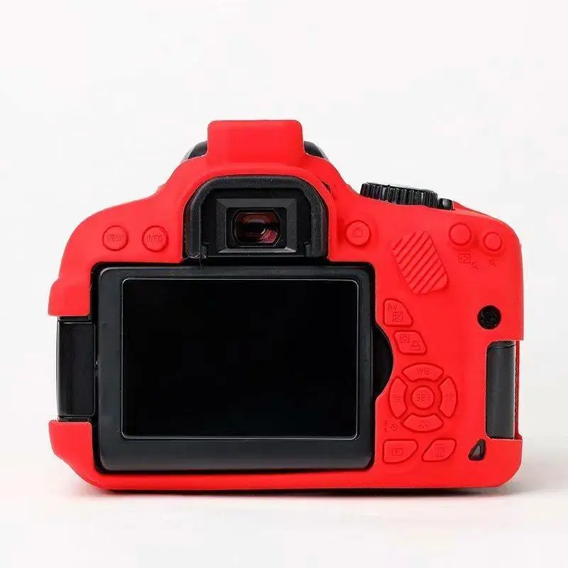 Vỏ bảo vệ hộp đựng máy ảnh bằng silicon, dành cho Canon EOS 600D, 650D, 700D, Kiss X5i, X6i, X7i, Rebel T3i, T4i, T5i 5