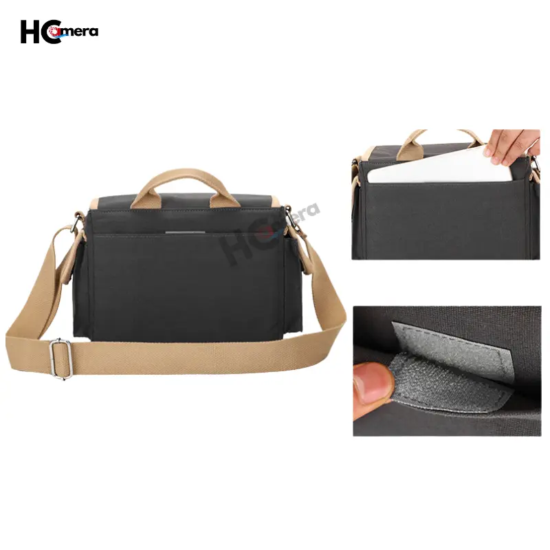 Túi Đựng Máy Ảnh, Ipad mini Cao Cấp HC48 Vải Canvas, Chống Sốc, Chống Thấm Nước - Bag - Camera 3