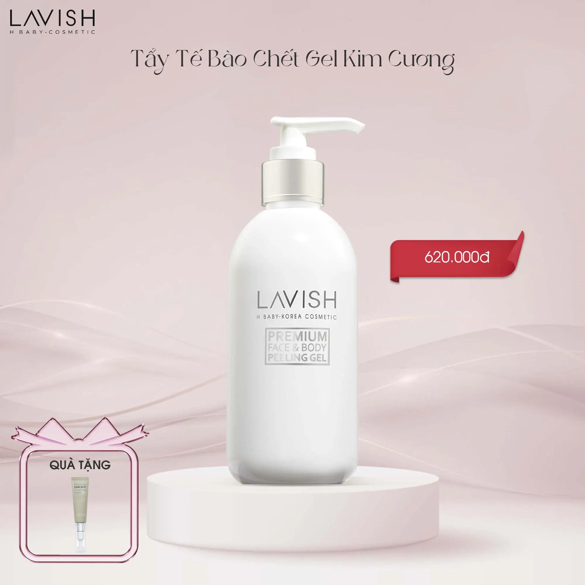 Gel Tẩy Tế Bào Bột Kim Cương  Lavish H Baby
