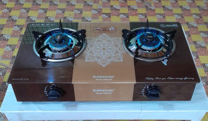 Product Introduction of Bếp gas đôi sunhose SHB3336-hàng chính hãng ,bảo hàng 1 năm⁹ 1