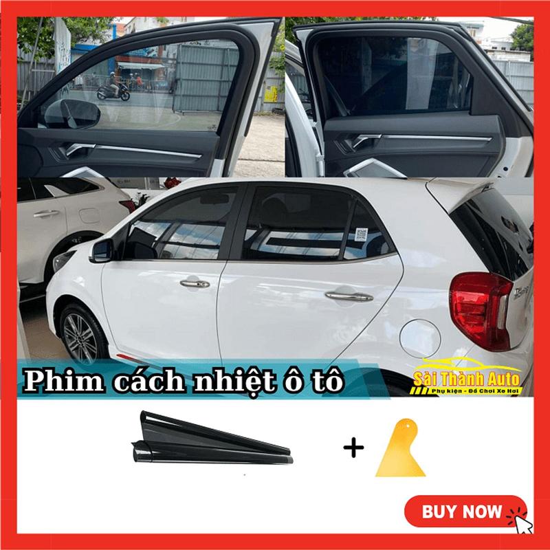 Phim cách nhiệt 3M dán kính ô tô (cắt theo xe), Film cách nhiệt dán kính ô tô chống nắng, decal 3m