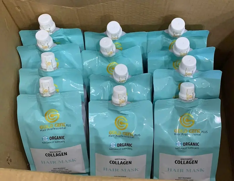 Hấp Phục Hồi Tóc Hư Tổn ORGANIC GOLD CENT PLUS Women 4