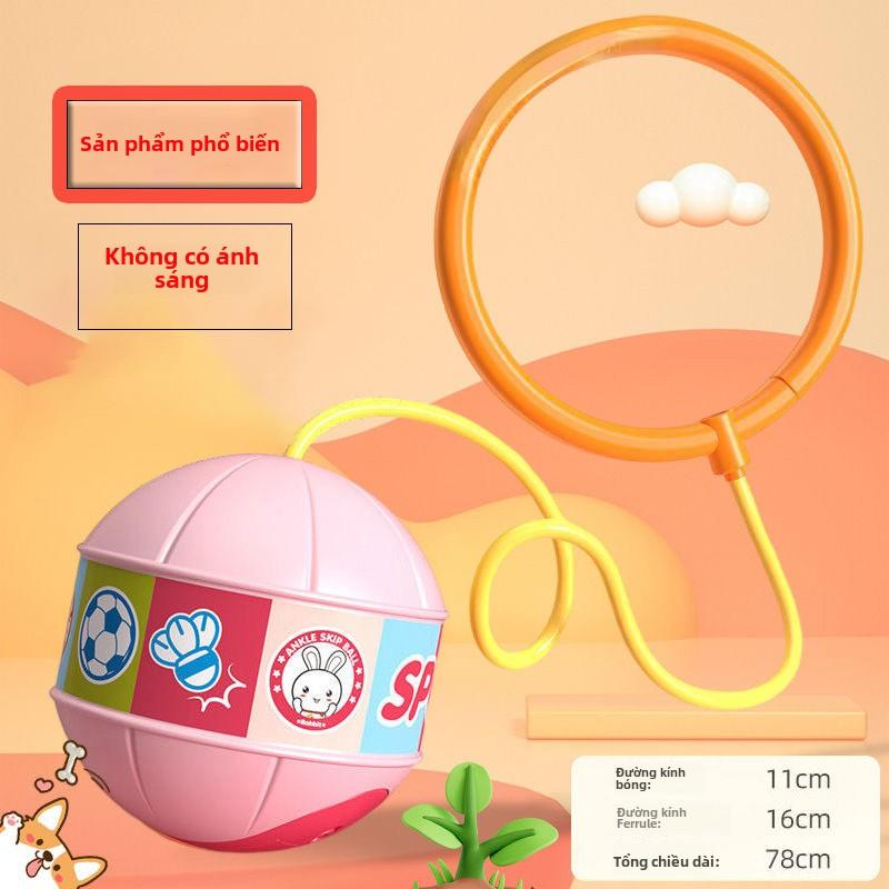 Bóng Nhảy, Phát Sáng, Đèn Ngủ Nhấp Nháy Cho Trẻ Em, Bóng Ném Chân Đơn, Bộ Bóng Dây Nhảy Nảy, Vòng Ném Chân, Vòng Tập Bụng Chân 8