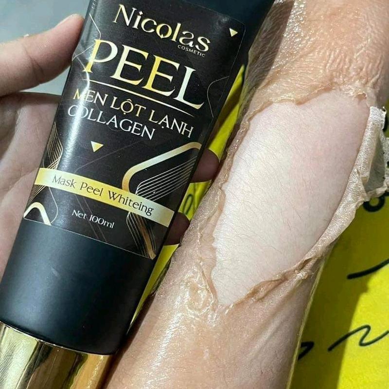 Kem Peel Men Lột Lạnh Nicolas - Lột Da Mặt Và Body Tay Chân - Hổ Trợ Làm Đẹp Dưỡng Da Body Skincare Cosmetics