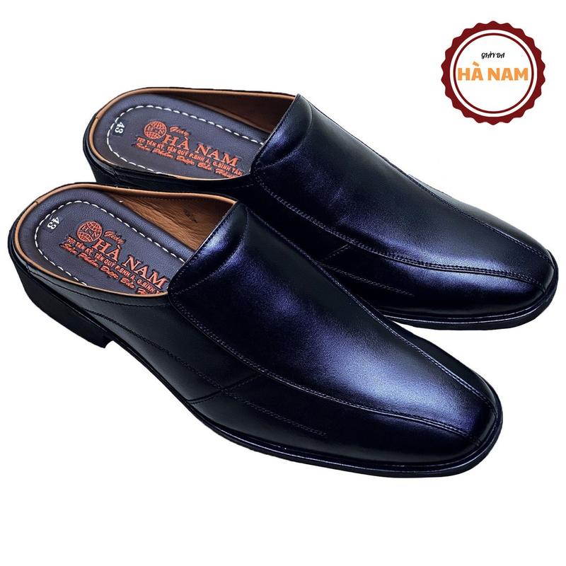 Dép bít mũi nam,Sabo nam HÀ NAM da bò thật cao cấp GSB2039 GiàY Shoes