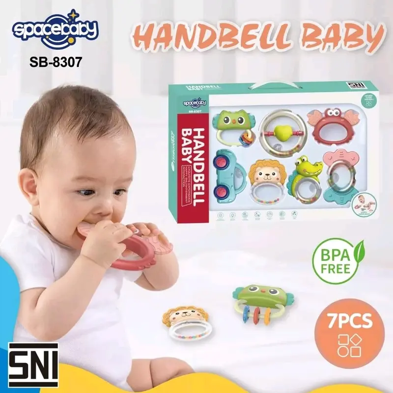 TEATER GIGITAN BAYI MERK SPACEBABY TYPE SB 8305, SB 8306, SB 8307 Bayi Baru lahir Cewek Cowok Balita Belajar Pendidikan Dini 2