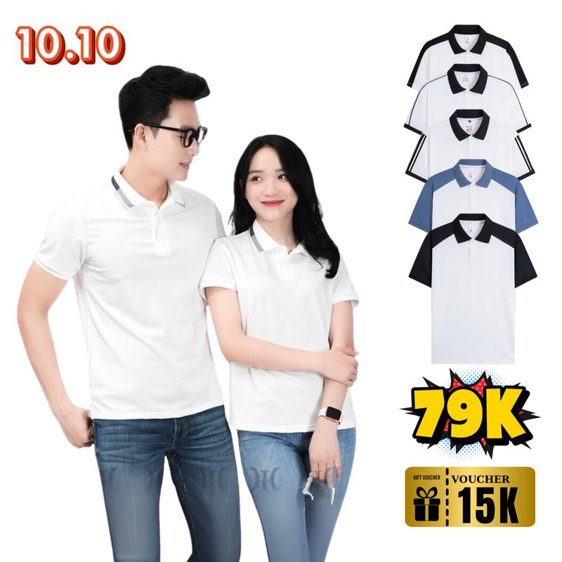 K7 Áo Thun Polo Nam Đẹp Cao Cấp, Áo Polo Cổ Bẻ Phối Màu Trẻ Đẹp Mềm Mát Cotton Cá Sấu Co Giãn 4 Chiều Top Tay Ngắn Menswear Ngắn Tay Có Cổ Shirt Cộc Tay