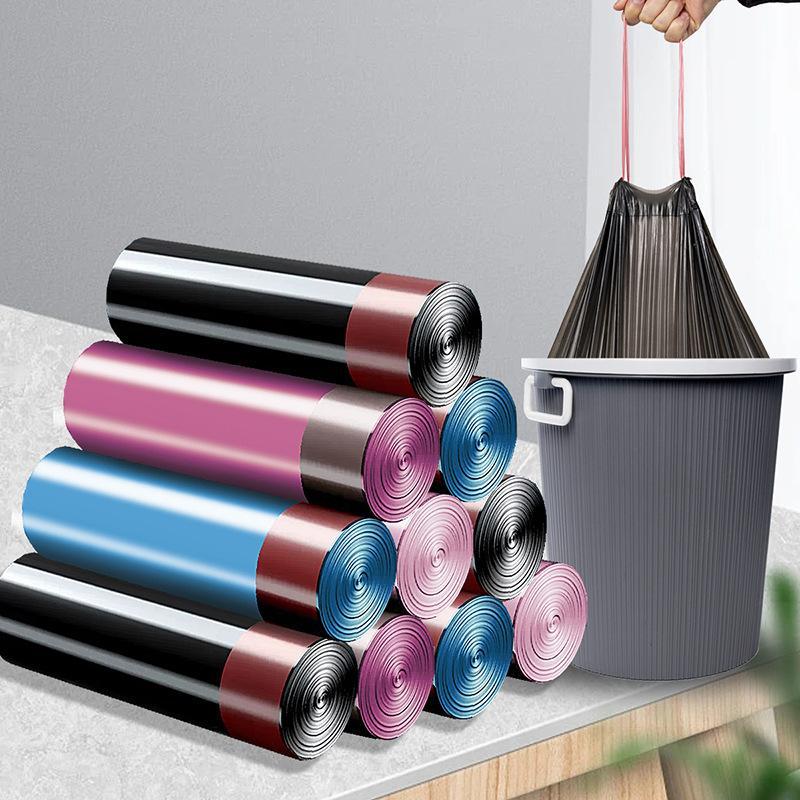 Product Introduction of 30pcs/2rolls Drawstring Bin Bag, Random Color Small Trash Bags, Garbage Can Liners, Wastebasket Bags, Room Organizer, Home Care Supplies 1