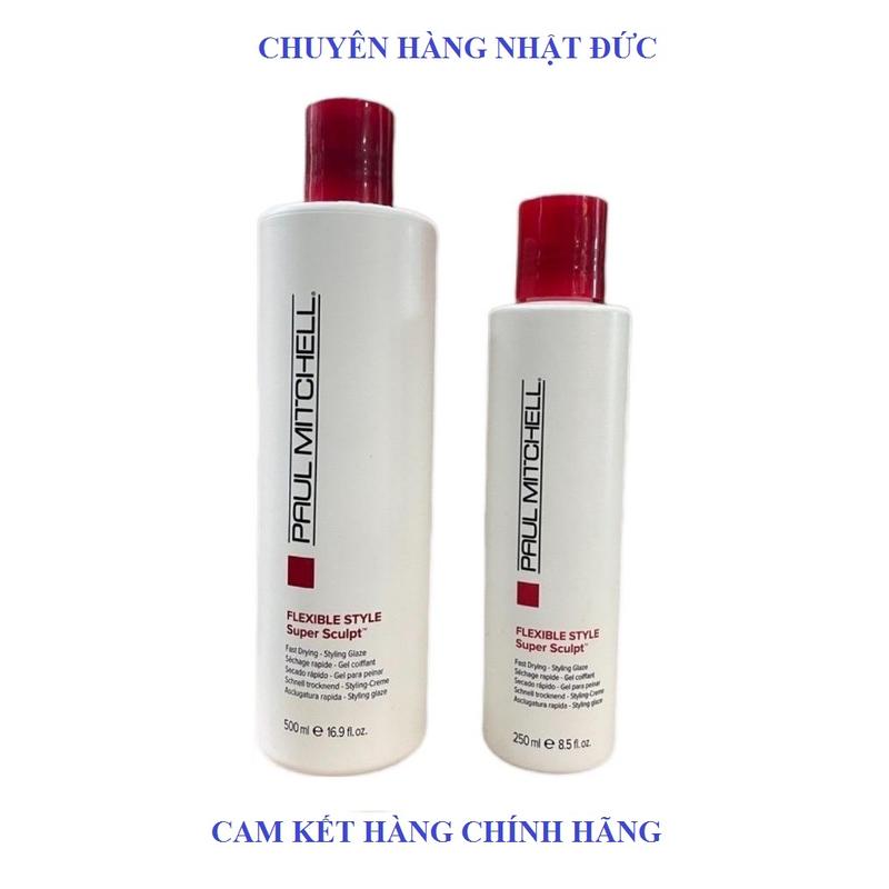 Gel tạo nếp tóc uốn Paul Mitchell Super Sculpt mùi táo  xanh cực thơm mà k bị bết dính 500ml keo xịt