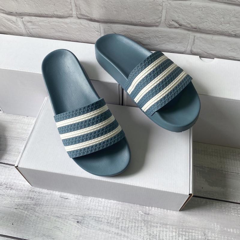 Product Introduction of Dép Nam Quai Ngang 3 Sọc Hottrend Đủ SIZE DéP Slipper Đế Bằng Dép Lê 10