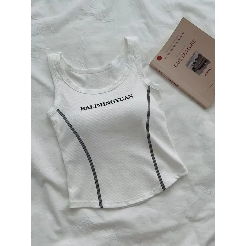 Jlookco_ J108 Tanktop Korean Style Inner Top Vertical Line Free size Tank Top Elastis Premium Tank top 5