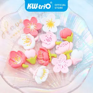 Jibbitz Charm Aksesoris Hiasan Sendal DIY Bunga Kupu Kupu Untuk Sandal Wanita Pin Sepatu Sendal