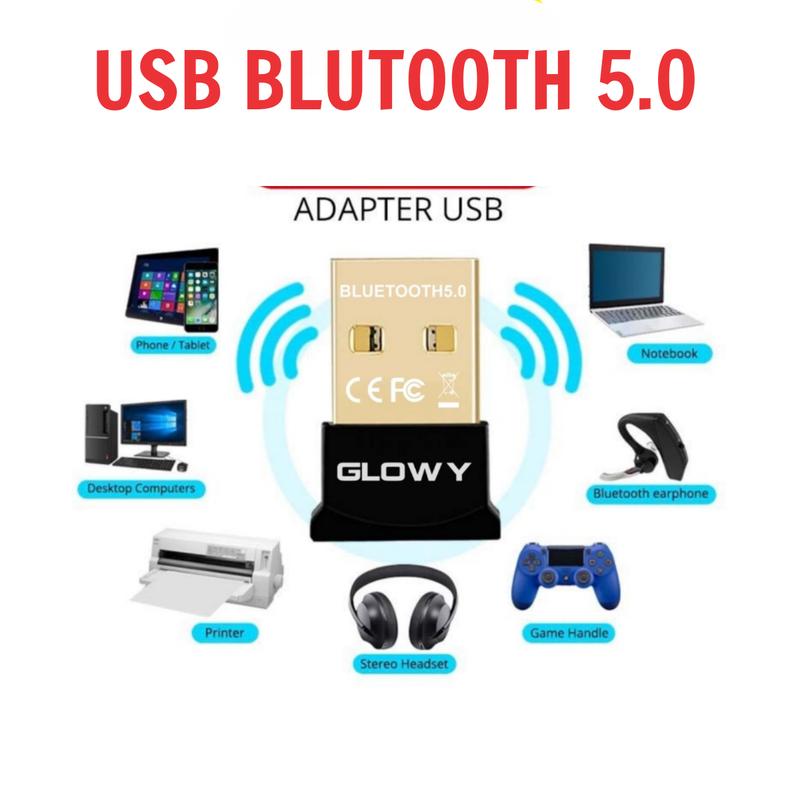 USB Bluetooth 5.0 GL 508 giúp máy tính bàn máy tính cây Laptop thu phát sóng bluetooth bảo hành 12 tháng