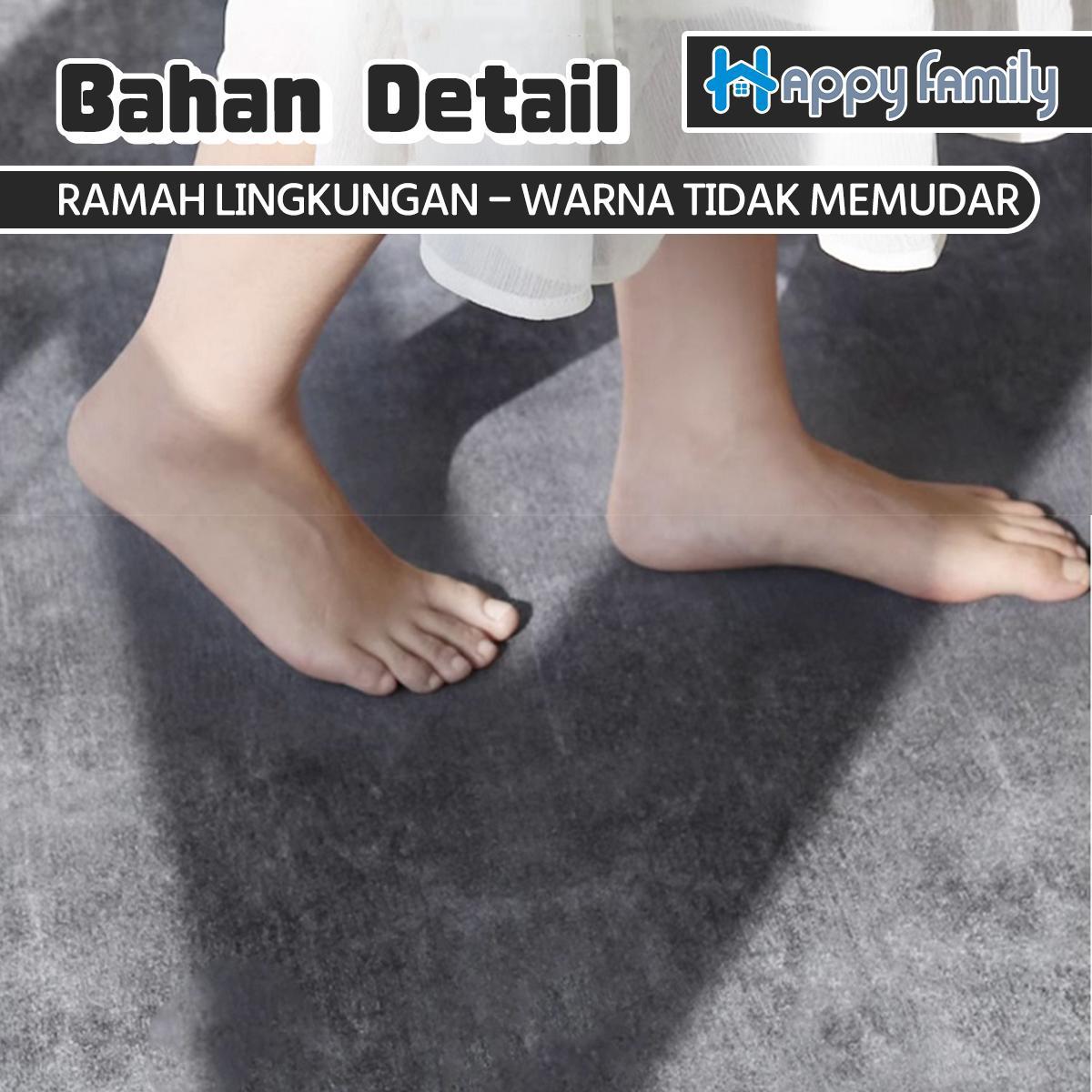 (HF) X Vidia Utami LOKAL Karpet Jumbo UK 200X300CM Polyester PREMIUM Anti SLip