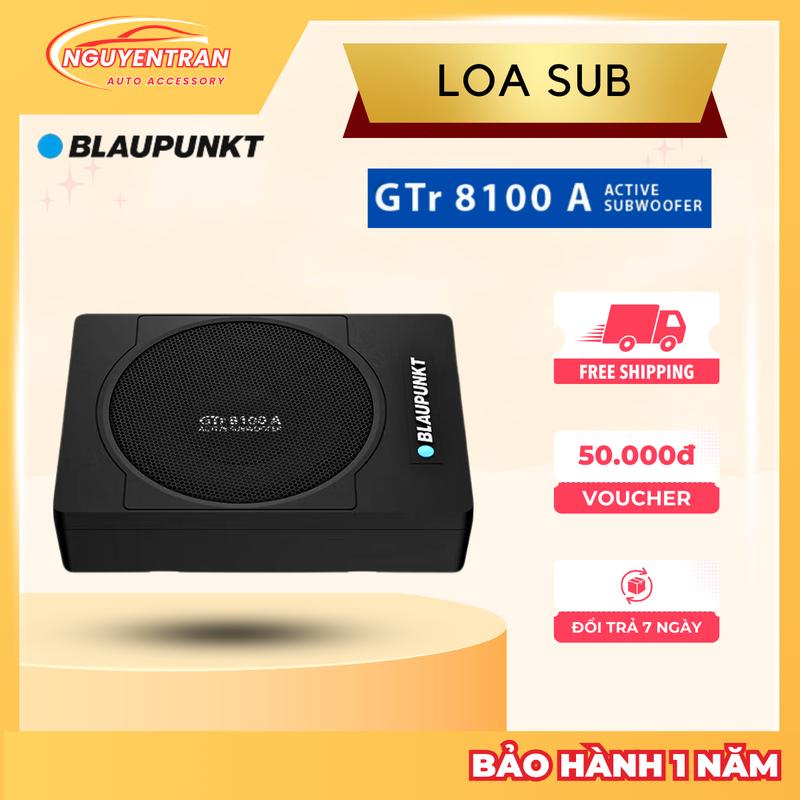 Loa Sub Blaupunkt GTR 8100A Sub Điện Sub Gầm Ghế Ô tô Ghế Bass 8 Âm Bass Mạnh Mẽ Mẫu Mới nhất 2024 BH 1 đổi 1 trong 1 Năm Củ Loa Nghe Nhạc loa vios loa vios