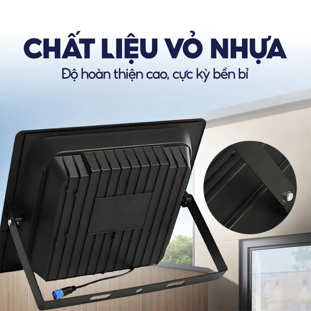 [MẪU MỚI] Đèn Năng Lượng Mặt Trời Mã 1500W – Kích Thước Đèn 21x26cm, Pin 24x35cm, Công Suất Thực 30-40W, Chống Nước IP68, Tiết Kiệm Điện, Độ Bền Cao, Tích Điện Lâu Dài, Phù Hợp Sân Vườn, Nhà Xe, Ngoài Trời – Đèn 200K.