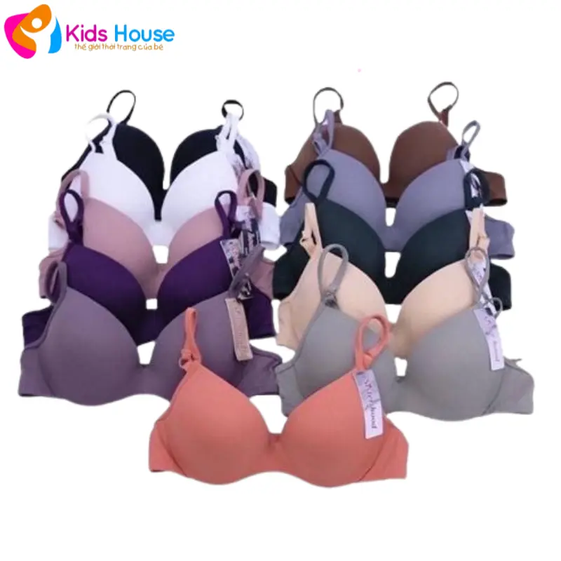 Áo lót hồng mút mỏng sz 36,Áo chip ngực mềm mút mỏng không gọng mặc hè dễ chịu Nữ Bra Women l12